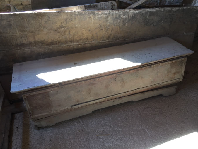 Cassapanca per arredi Chiesetta