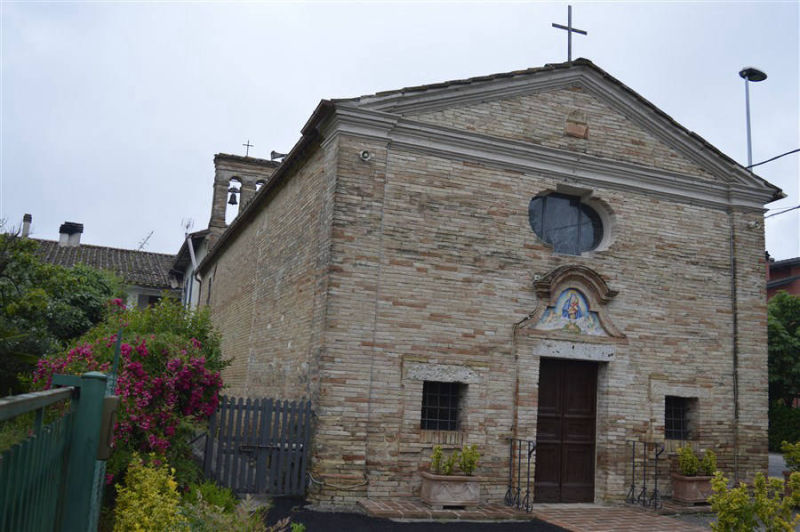 Affresco Madonna del Carmelo