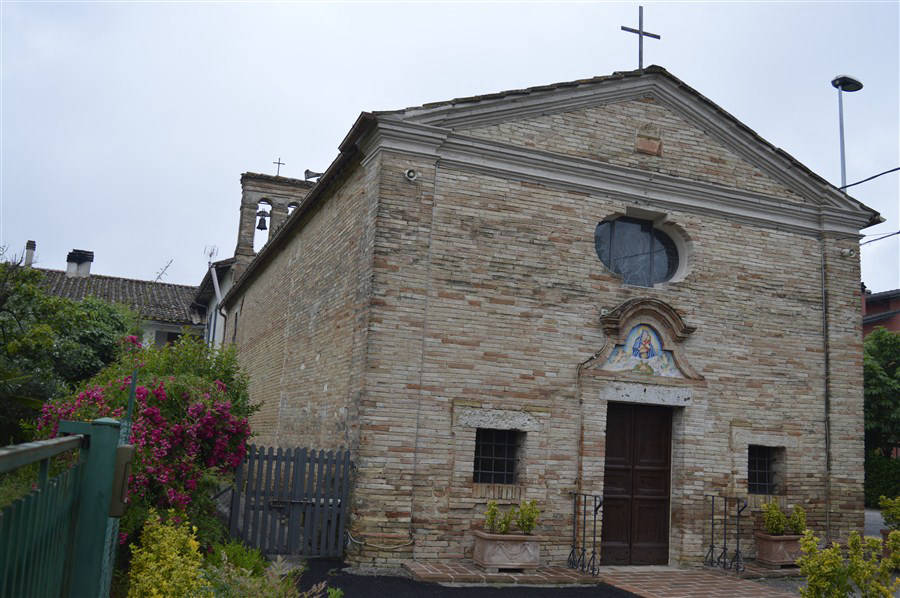 Affresco Madonna del Carmelo
