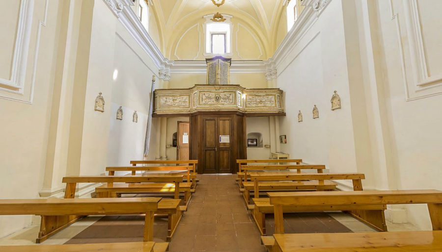 Controfacciata con Cantoria ed Organo