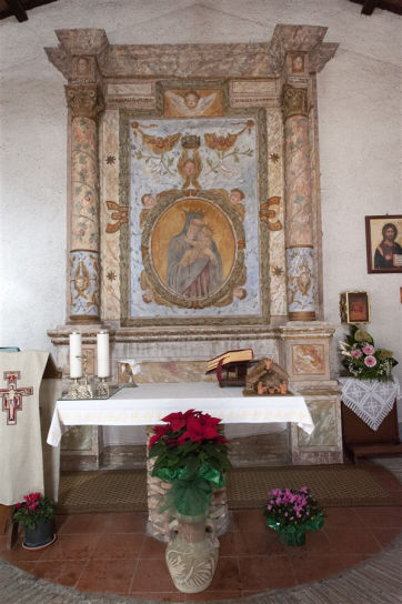 Affresco Madonna del Carmine