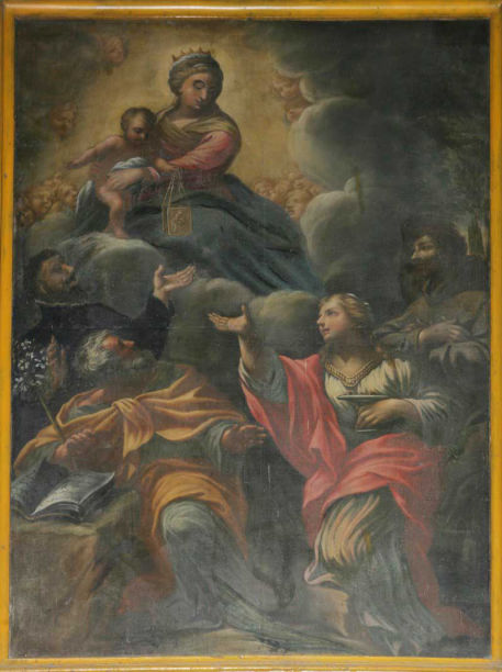 Madonna del Carmelo e Santi