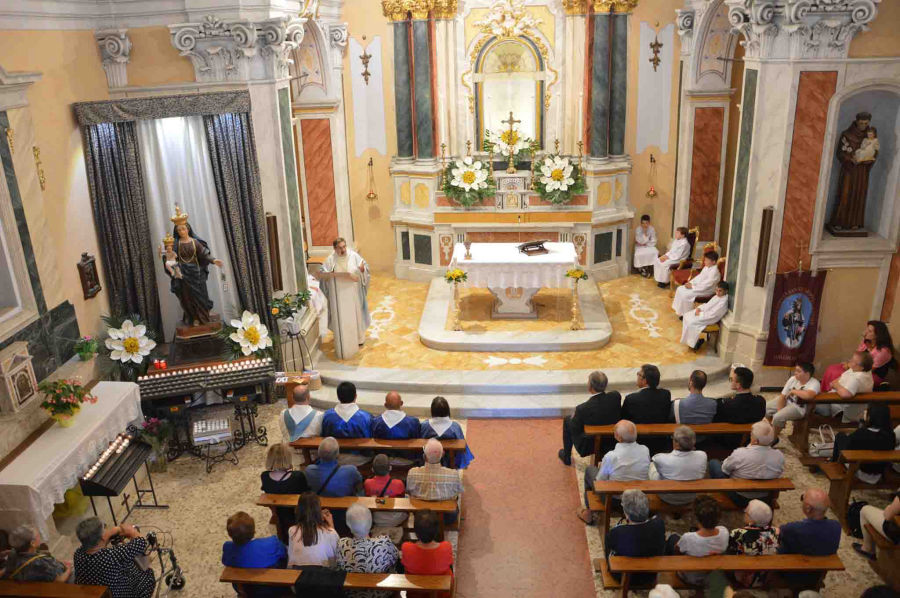 Interno visto dall'alto