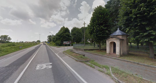 Vista lungo Via Naviglio Inferiore