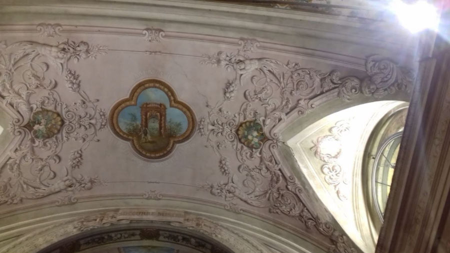 Affresco del bazzanese Pio Passuti