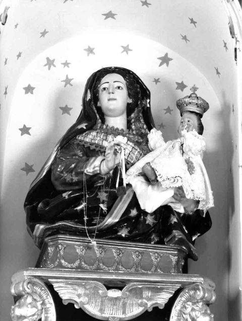 Statua Madonna del Carmelo con Bambino