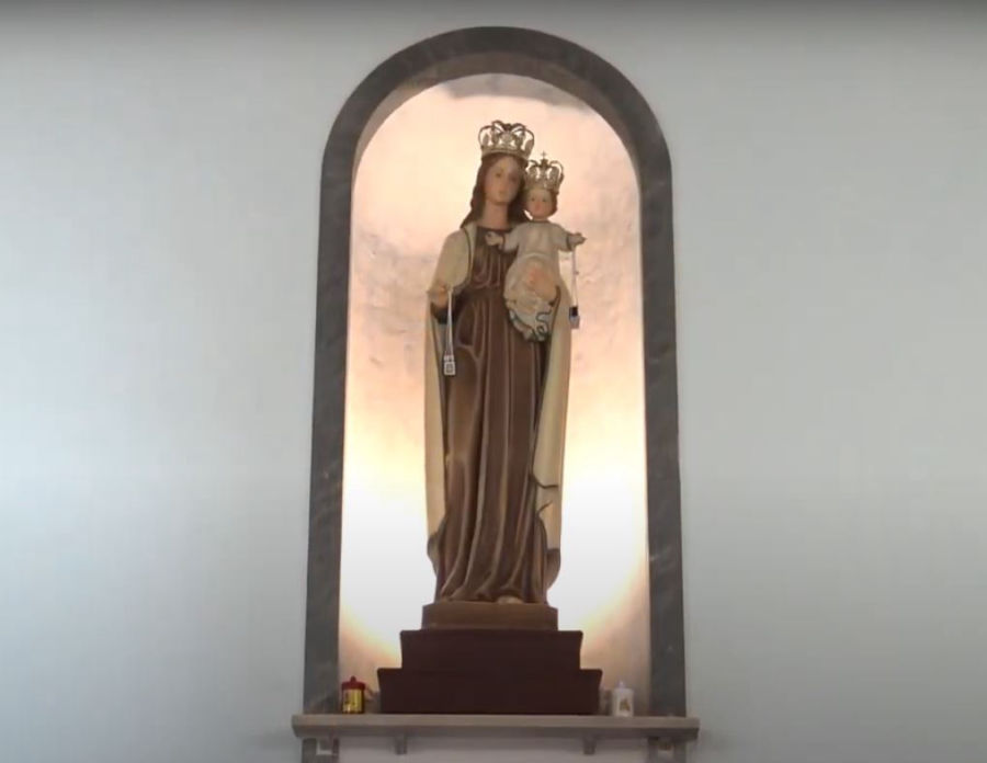 Statua Madonna del Carmine