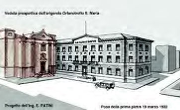 Antico disegno della Chiesa