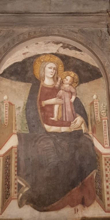 Masonna in trono con Bambino