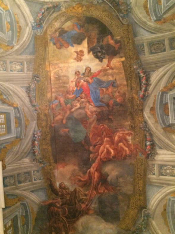 Madonna del Carmine ed Elia sul carro di fuoco