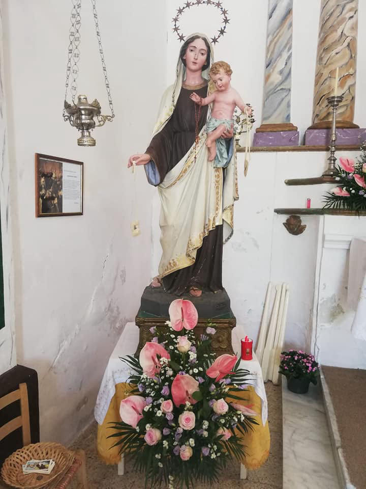 Statua Madonna del Carmine