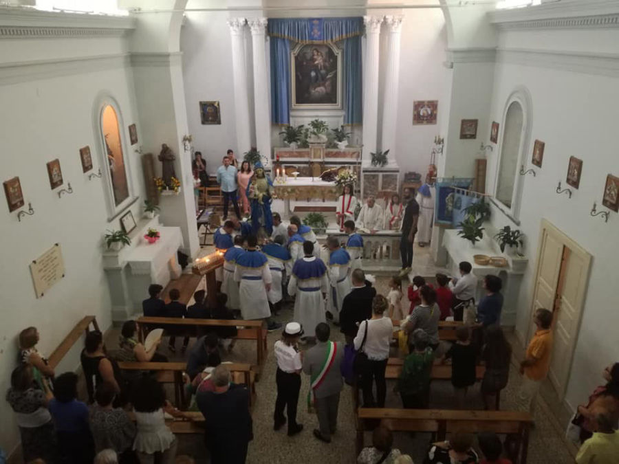 Interno visto dall'alto