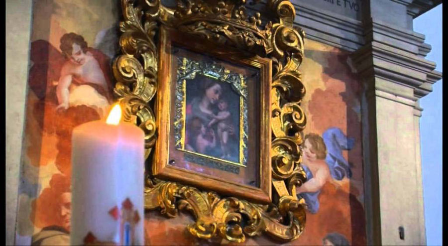 Tavola cinquecentesca sopra l'altare maggiore