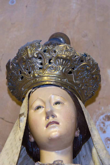 Corona per la statua della Madonna del Carmelo