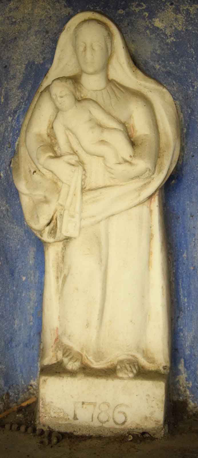 Statuetta Madonna del Carmine