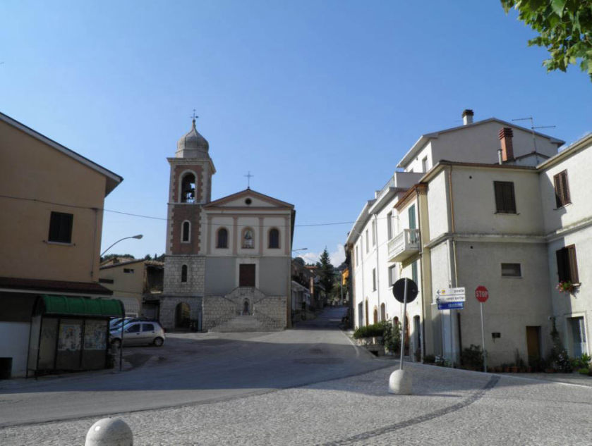 Vista panoramica di Largo San Rocco