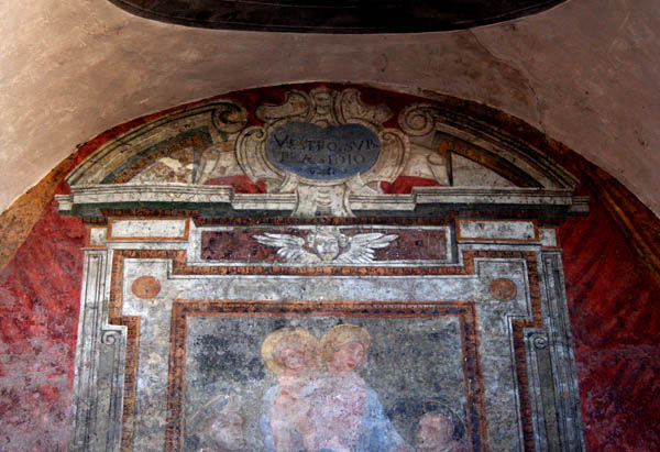 Particolare superiore dell'icona