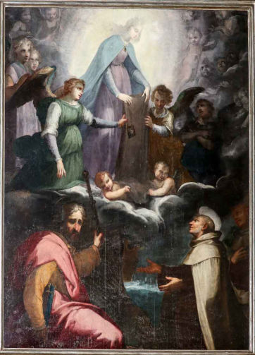 Madonna del Carmelo e Santi