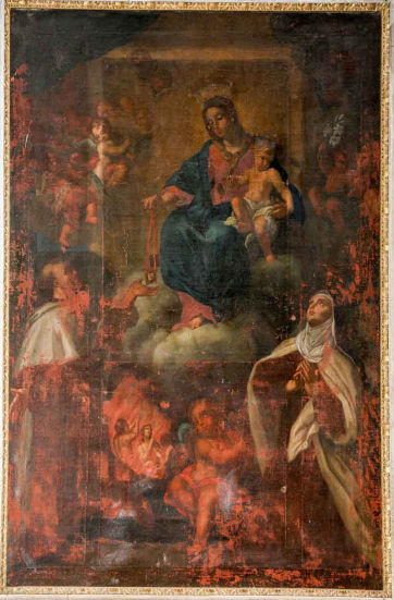 Madonna del Carmelo e Santi