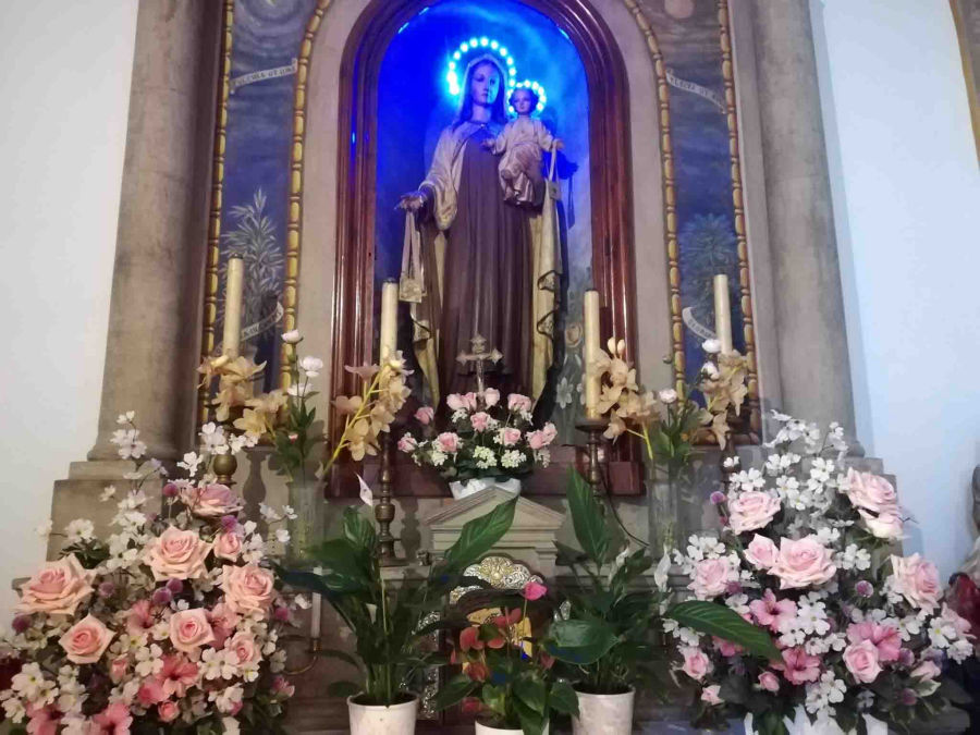 Statua Madonna del Carmine