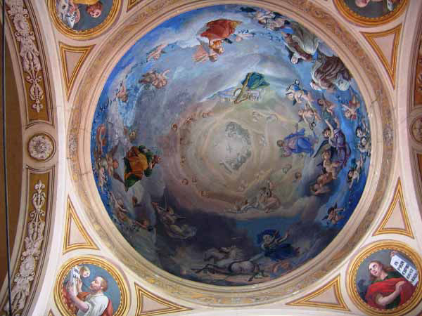 Volta presbiteriale del pittore Paolo Bracchetti