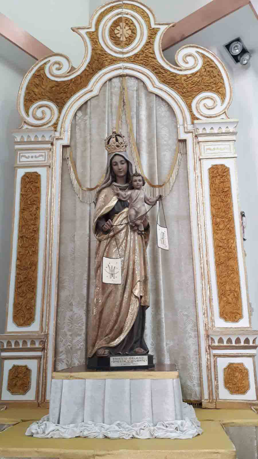 Statua Madonna del Carmine