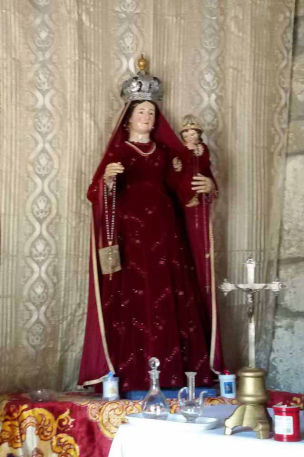 Statua Madonna del Carmine