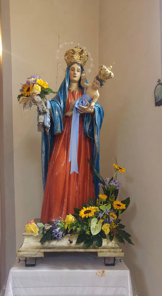 Statua Madonna del Carmine