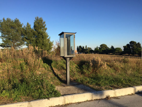 Nuova teca in ferro e vetro