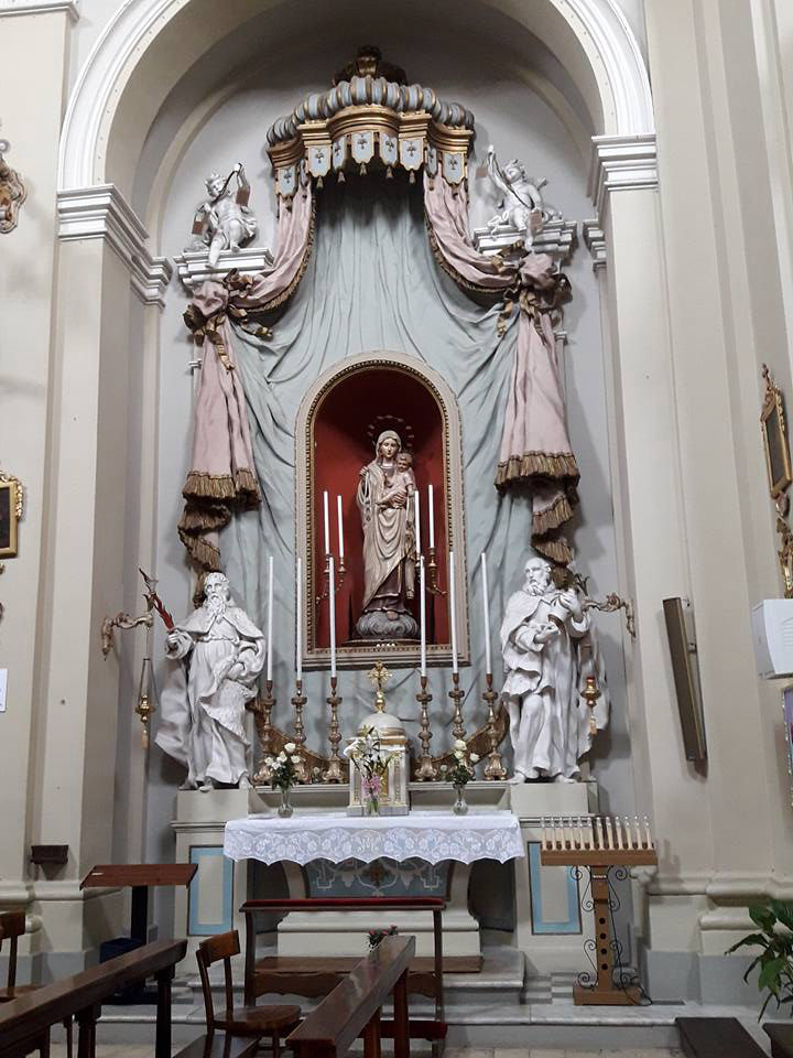 Statua Madonna del Carmine