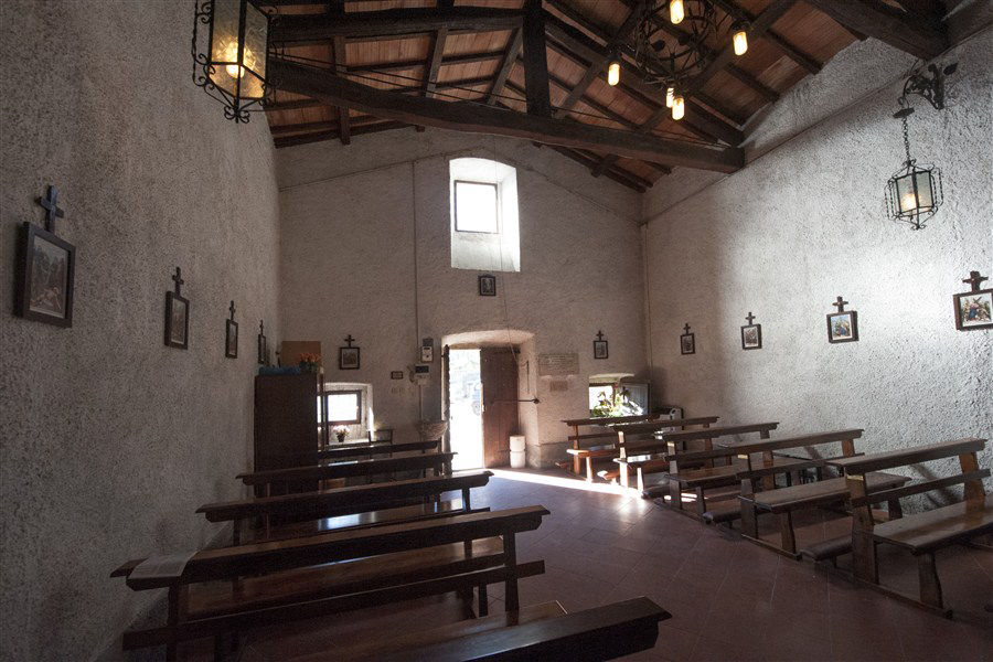 Interno verso l'uscita