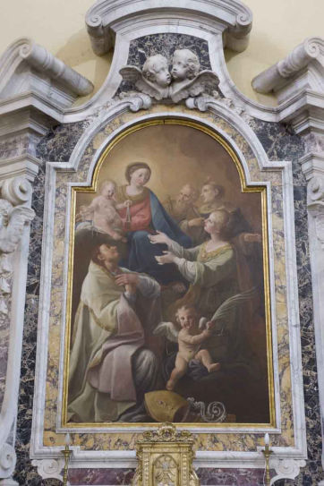 Madonna del Carmelo e Santi