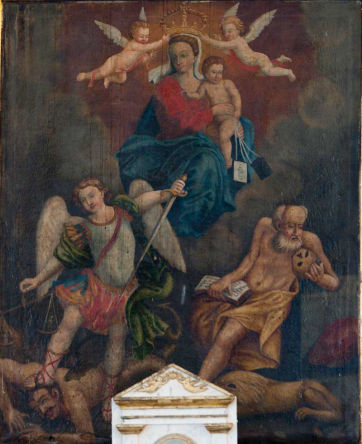 Madonna del Carmelo tra Santi