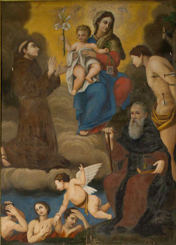 Madonna del Carmelo con Santi