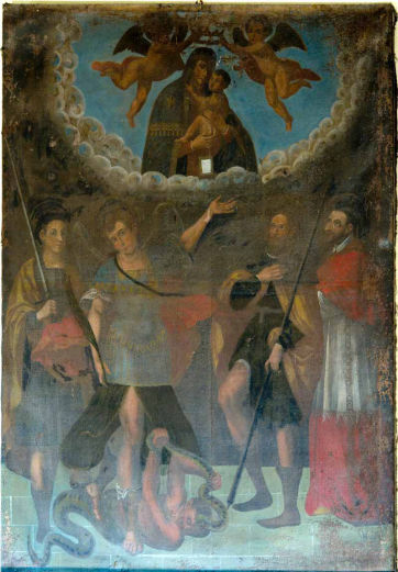 Madonna del Carmelo con Santi