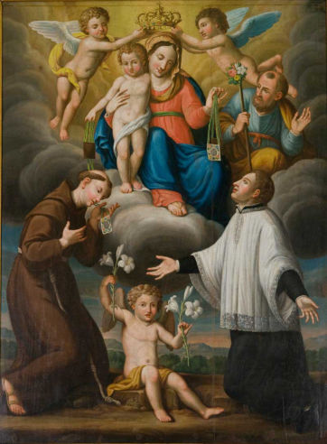 Madonna del Carmelo tra Santi