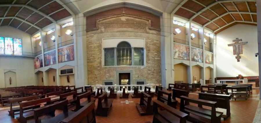 Panoramica della nuova aula