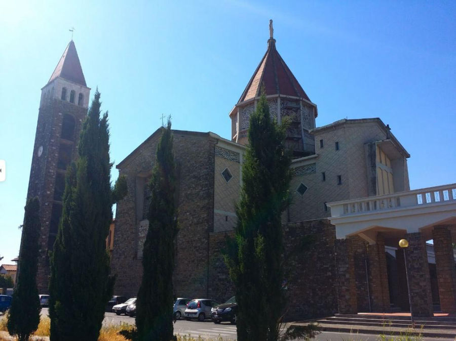 Vista dal lato sinistro