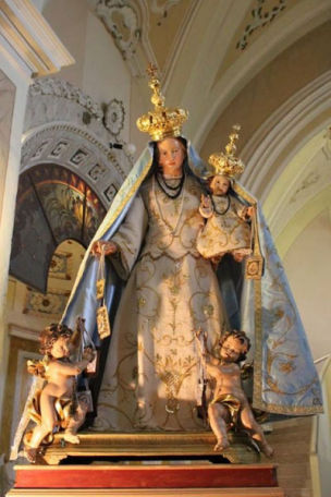 Statua Madonna del Carmine