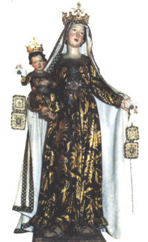 Statua Madonna del Carmine