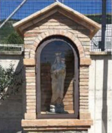 Particolare della Madonna del Carmelo