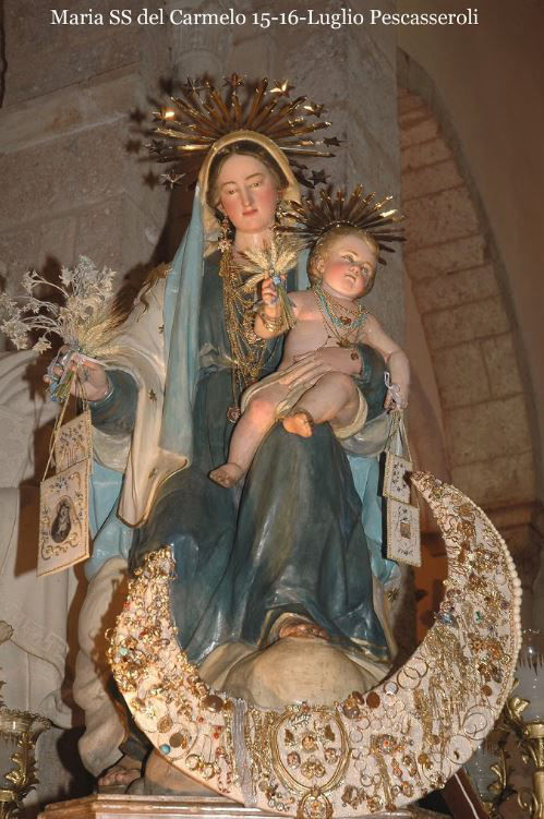 Statua Madonna del Carmelo
