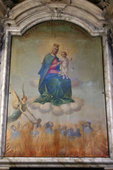 Madonna del Carmelo e Anime purganti