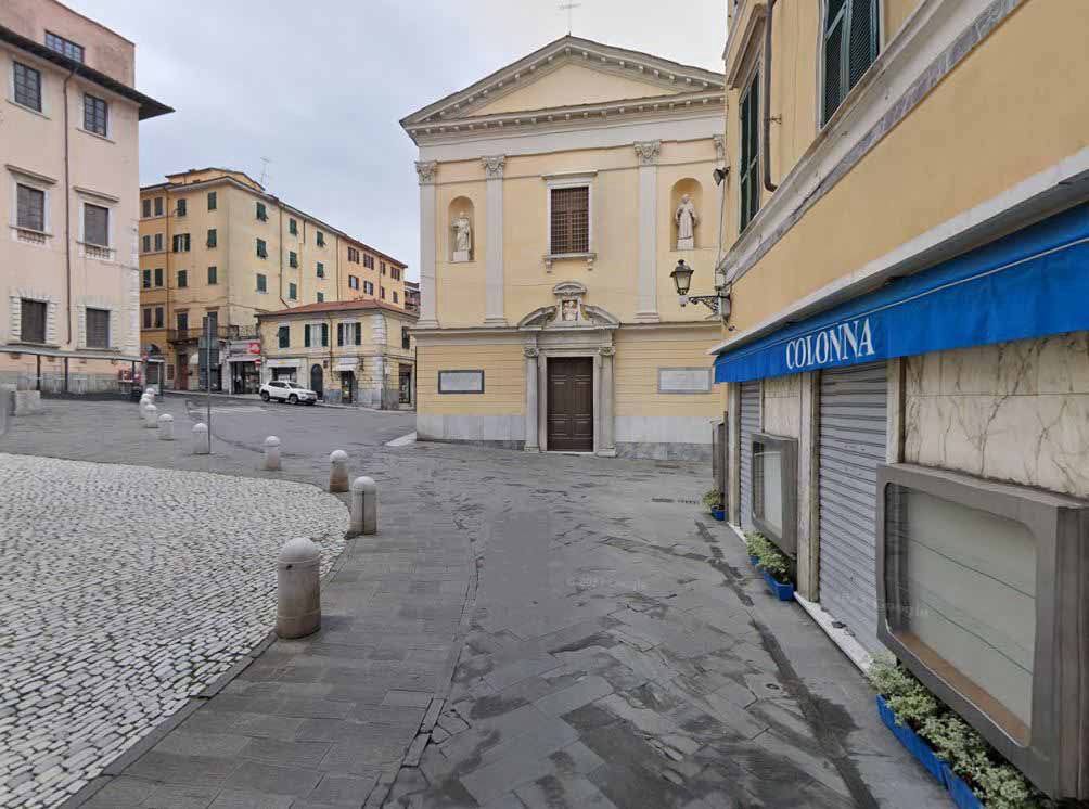 Panoramica della Chiesa della Madonna del Carmine