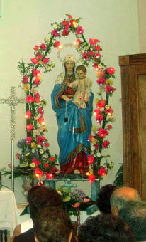 Statua Madonna del Carmine