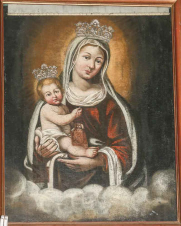 Madonna del Carmelo di Autore sconosciuto