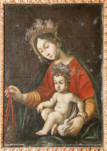 Madonna del Carmelo di Autore sconosciuto