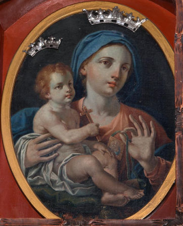 Madonna del Carmelo di Autore sconosciuto