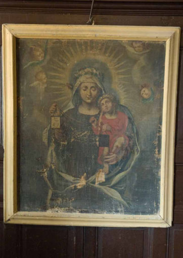 Madonna del Carmelo con Gesù Bambino di Autore sconosciuto
