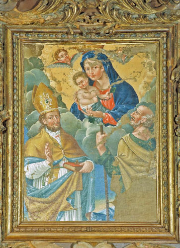 Madonna del Carmelo e Santi di Autore sconosciuto
